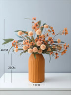 Autumn Wildflower & Dandelion Artificial Floral Arrangement