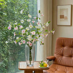 Luxury Blush Morning Glory Artificial Floral Arrangement