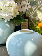 Dreamy Blue Butterfly Hydrangea Artificial Floral Arrangement
