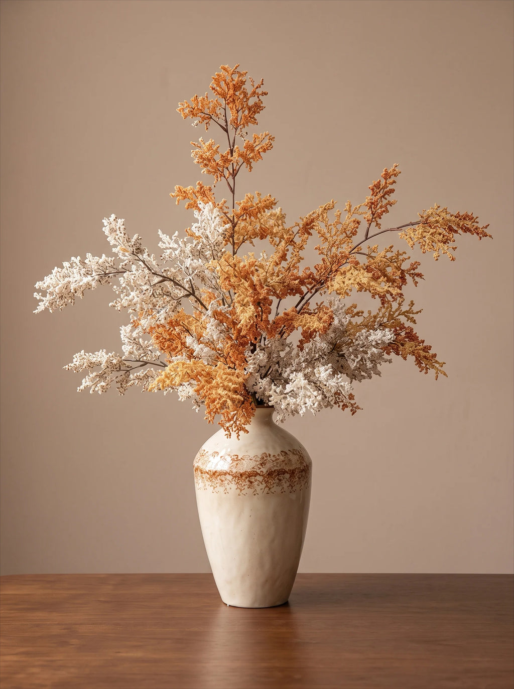 Luxury Wabi-Sabi Terracotta Artificial Floral Arrangement