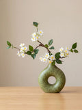 Luxury Minimalist Faux Spirea Blossom Artificial Floral Arrangement