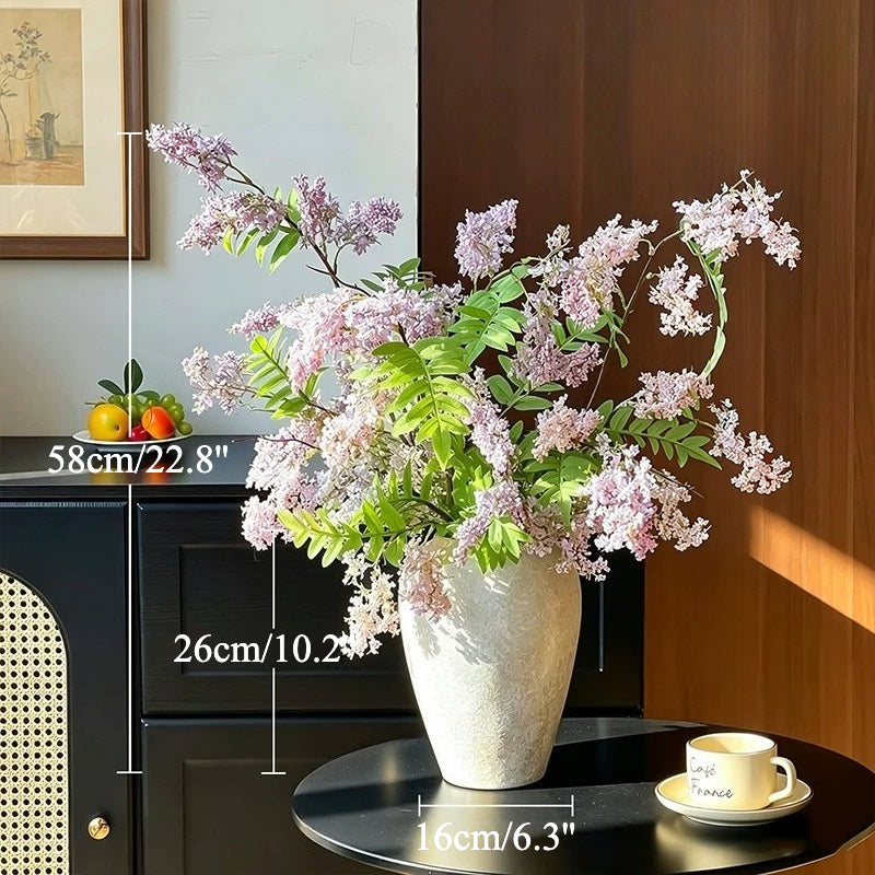 French Luxury Lilac Jasmine Artificial Floral Arrangement