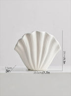 Shell Vase - White