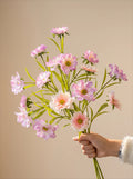Ethereal Lilac Bloom Faux Floral Arrangement