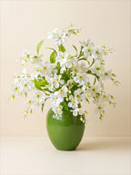 Nordic Luxury White Jasmine Artificial Floral Arrangement