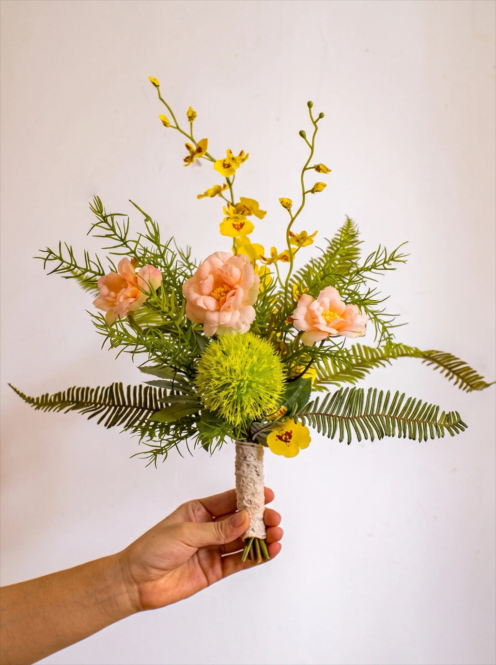 Whimsical Wildflower & Foliage Artificial Floral Arrangement