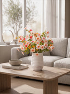 Vintage Wiesen-Gänseblümchen-Cluster Kunstblumenarrangement