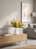 Whimsical Wildflower & Foliage Artificial Floral Arrangement