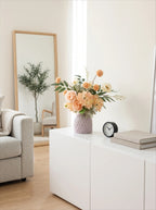 Nordic Blush Peony Hydrangea Artificial Floral Arrangement