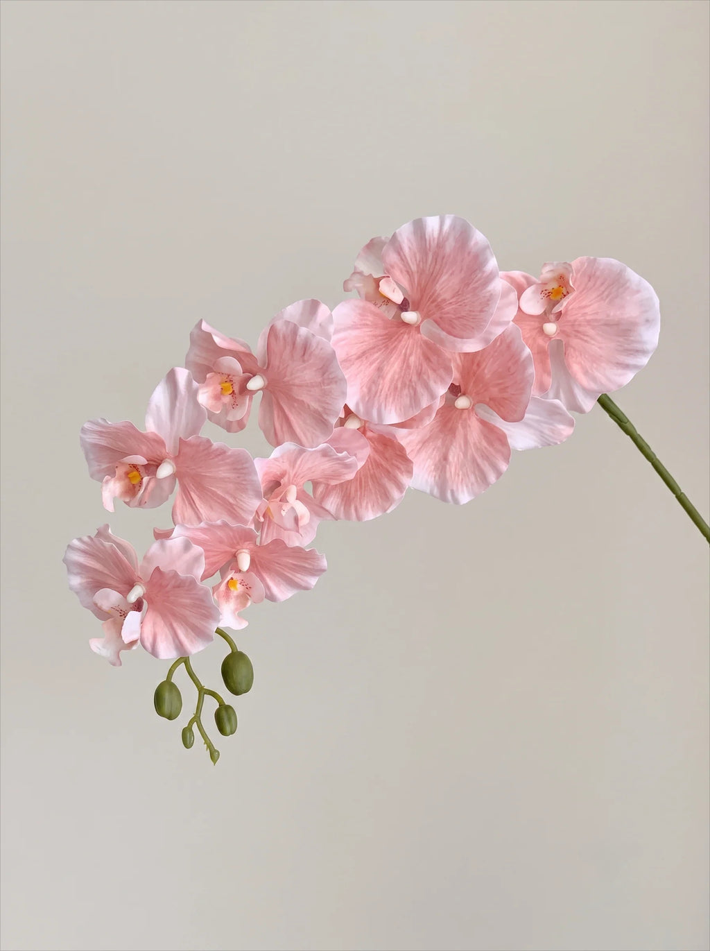 Lavender Orchid Elegance Artisan Faux Floral Arrangement