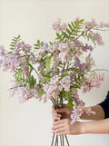 French Luxury Lilac Jasmine Artificial Floral Arrangement