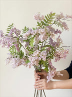 French Luxury Lilac Jasmine Artificial Floral Arrangement