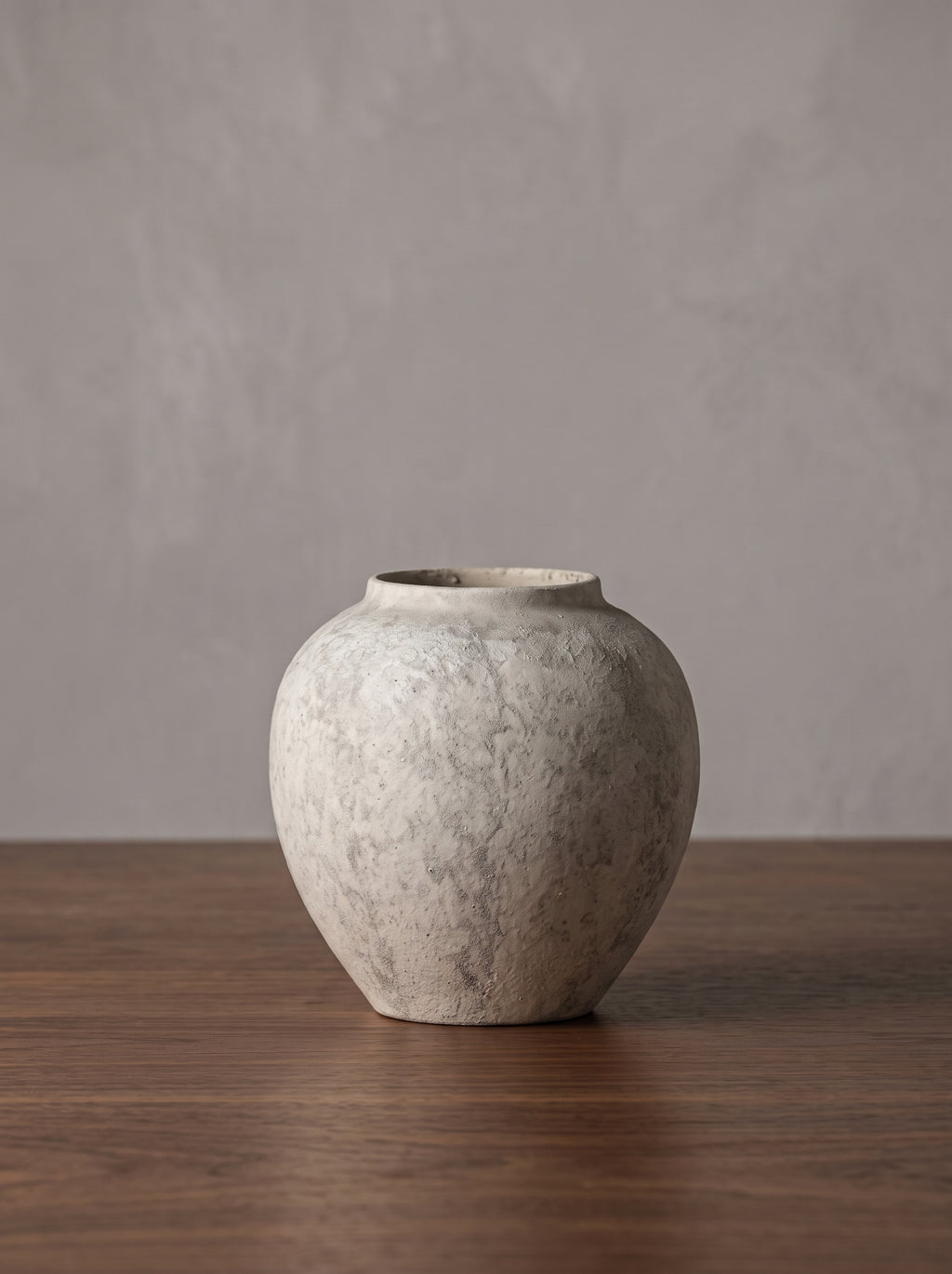 Zen Wabi-Sabi Concrete Textured Vase