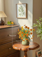 Sunny Golden Daisy Botanical Artificial Floral Arrangement