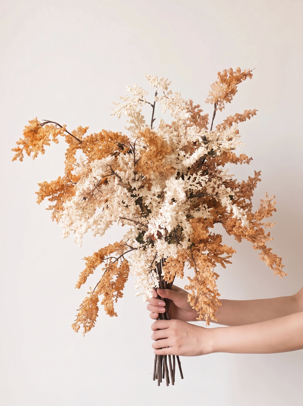 Luxury Wabi-Sabi Terracotta Faux Floral Arrangement