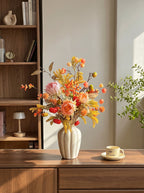 Warm Autumn Harvest Protea Botanical Artificial Floral Arrangement