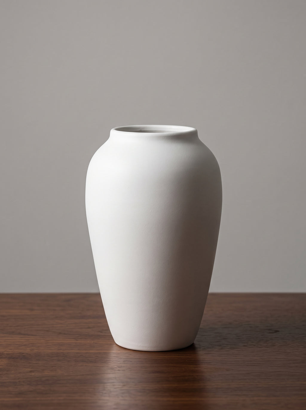 Wabi-Sabi White Sculptural Vase