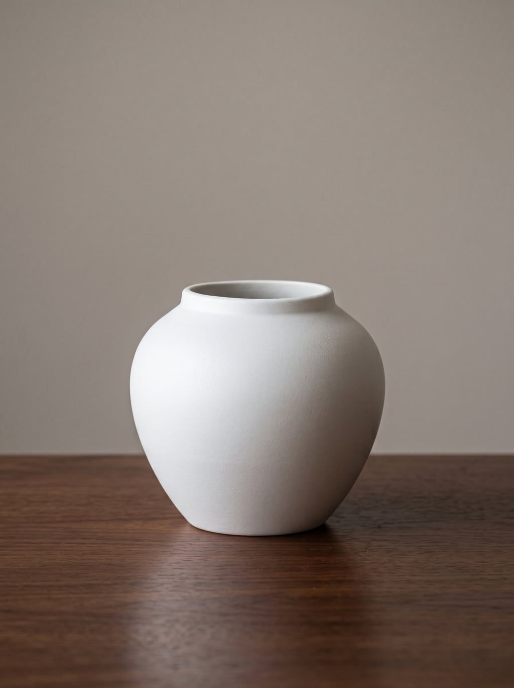 Wabi-Sabi White Sculptural Vase