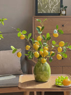 Nordic Mediterranean Sun-Kissed Lemon Branch Artificial Floral Arrangement