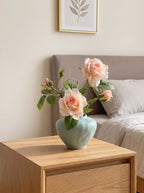 Elegant Blush Pink Rose Aesthetic Artificial Floral Arrangement