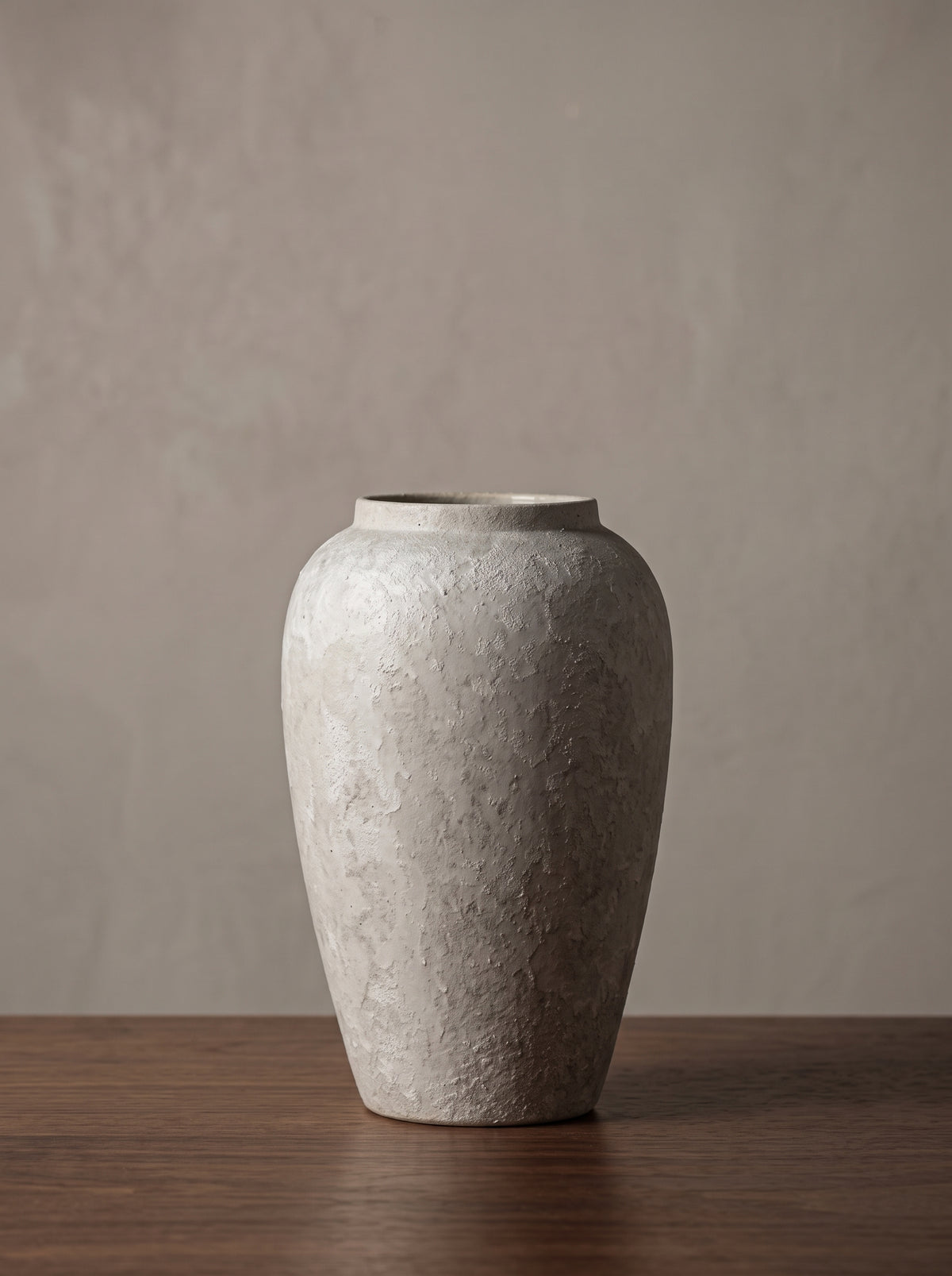 Zen Wabi-Sabi Concrete Textured Vase