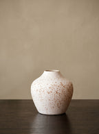 Rustic Wabi-Sabi Speckled Vase