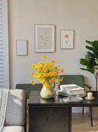 Sunny Golden Daisy Botanical Artificial Floral Arrangement