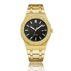 Herren Luxus Goldene Horizont Automatik Uhr