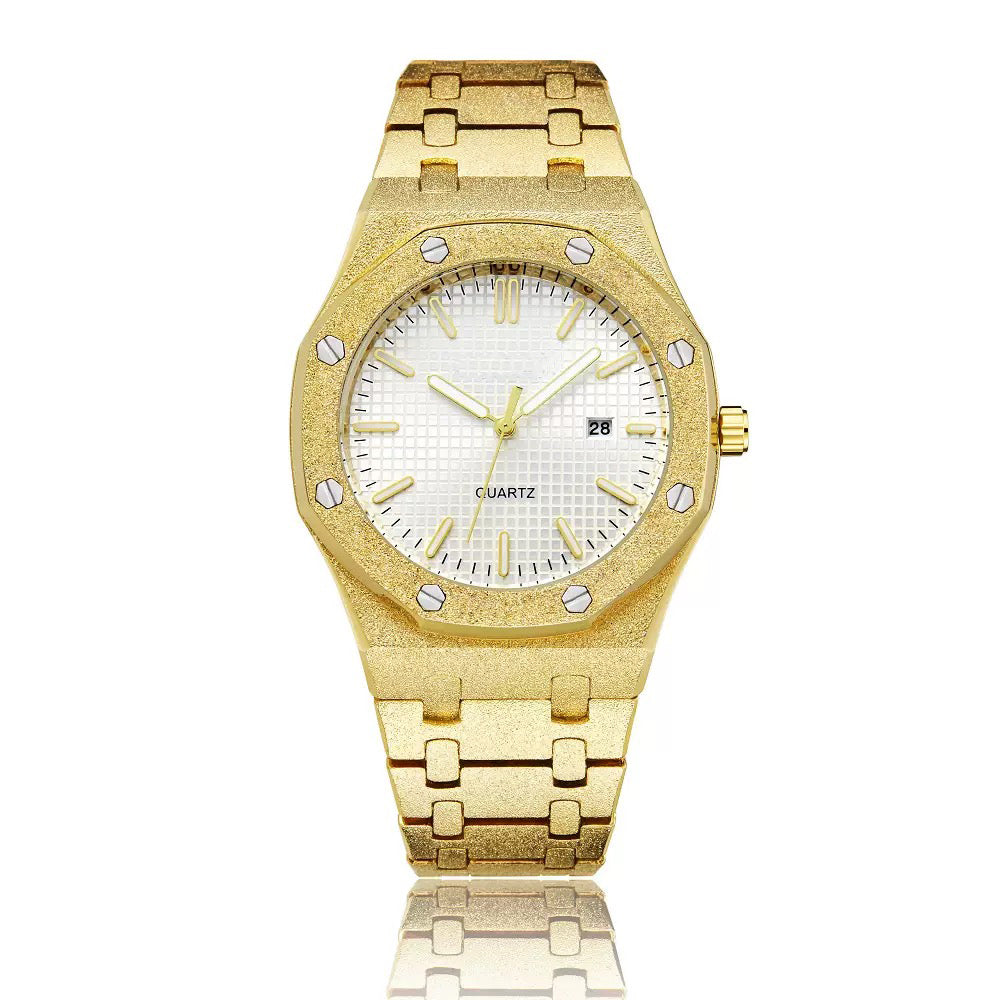 Herren Luxus Goldene Horizont Automatik Uhr