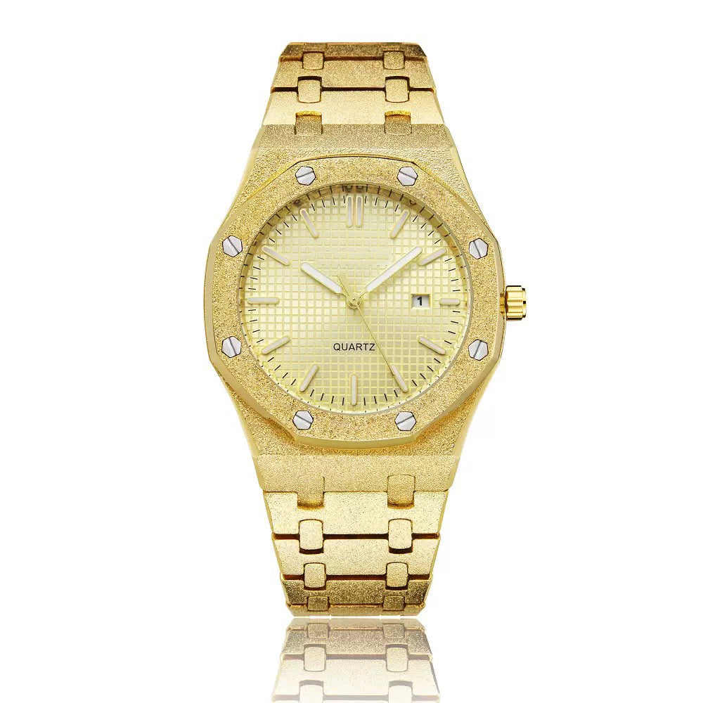 Herren Luxus Goldene Horizont Automatik Uhr