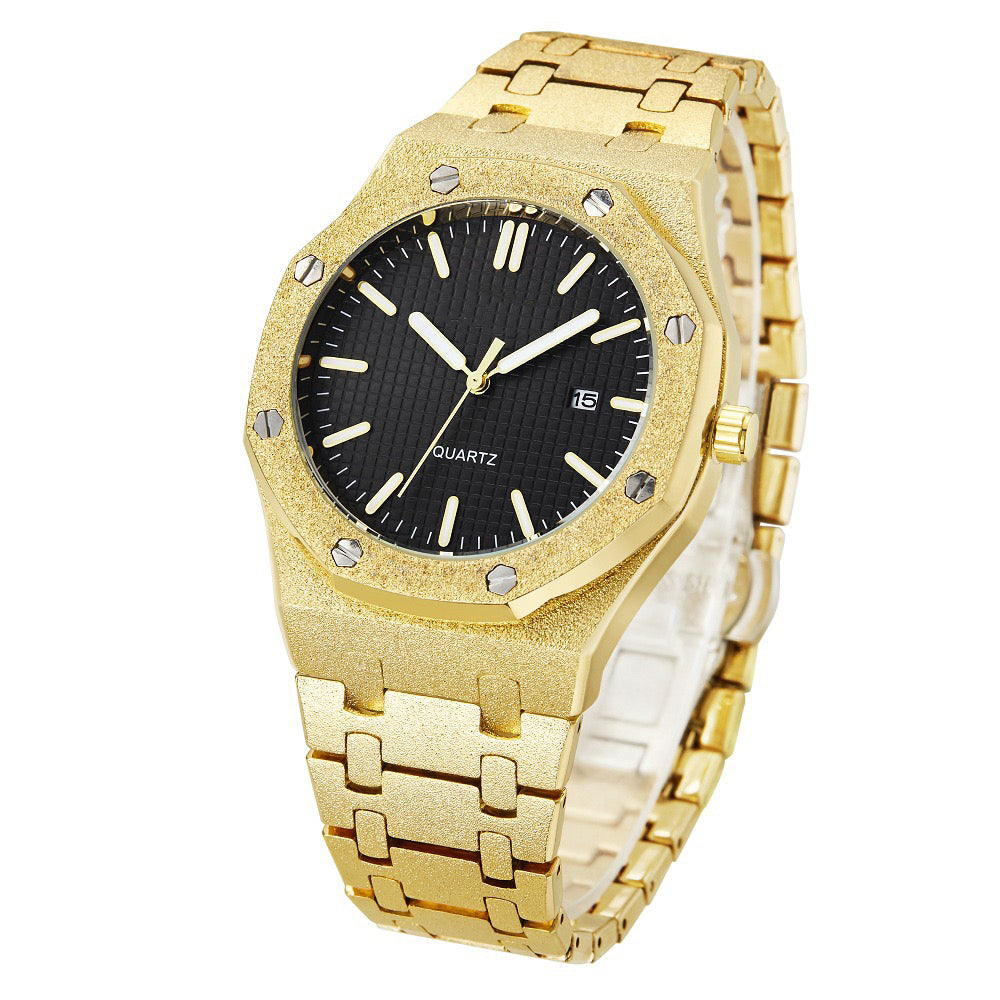 Herren Luxus Goldene Horizont Automatik Uhr