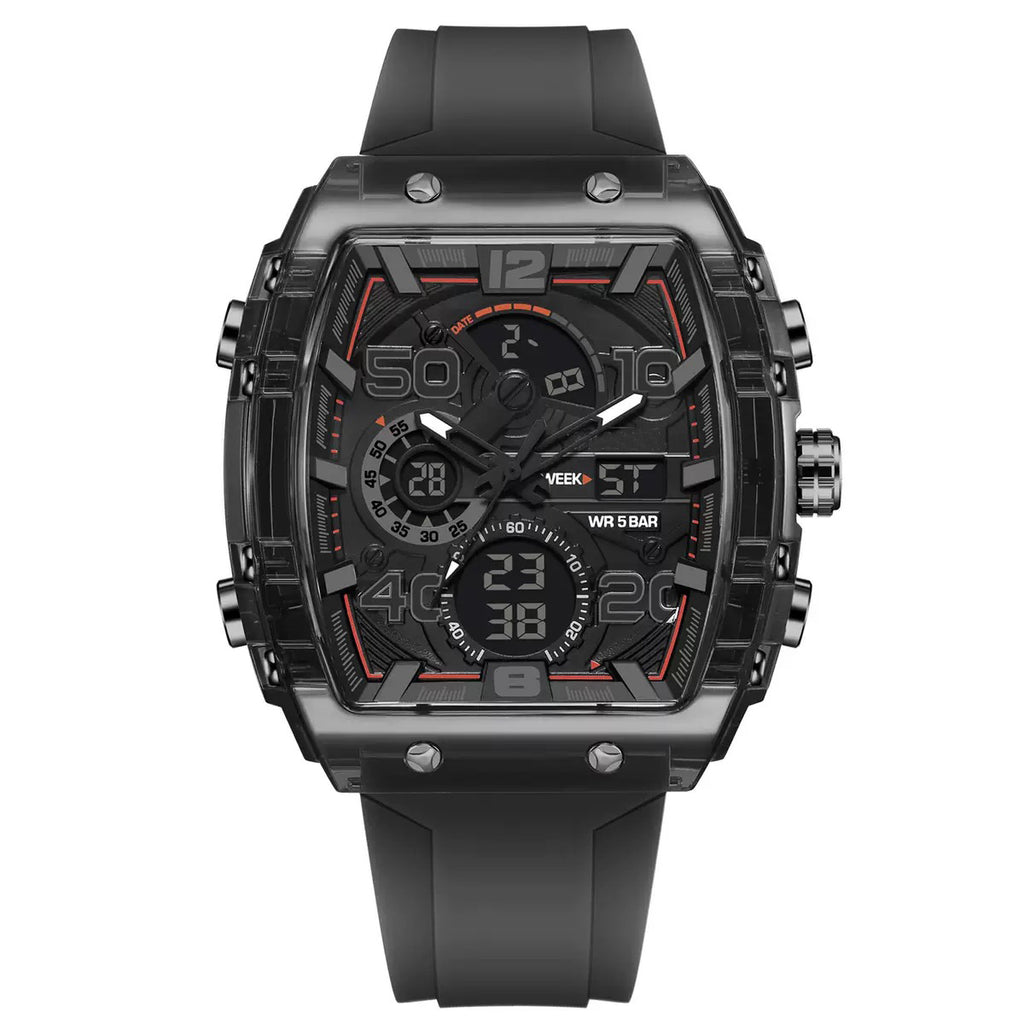 Herren Luxus Intrepid Sport Automatik Uhr
