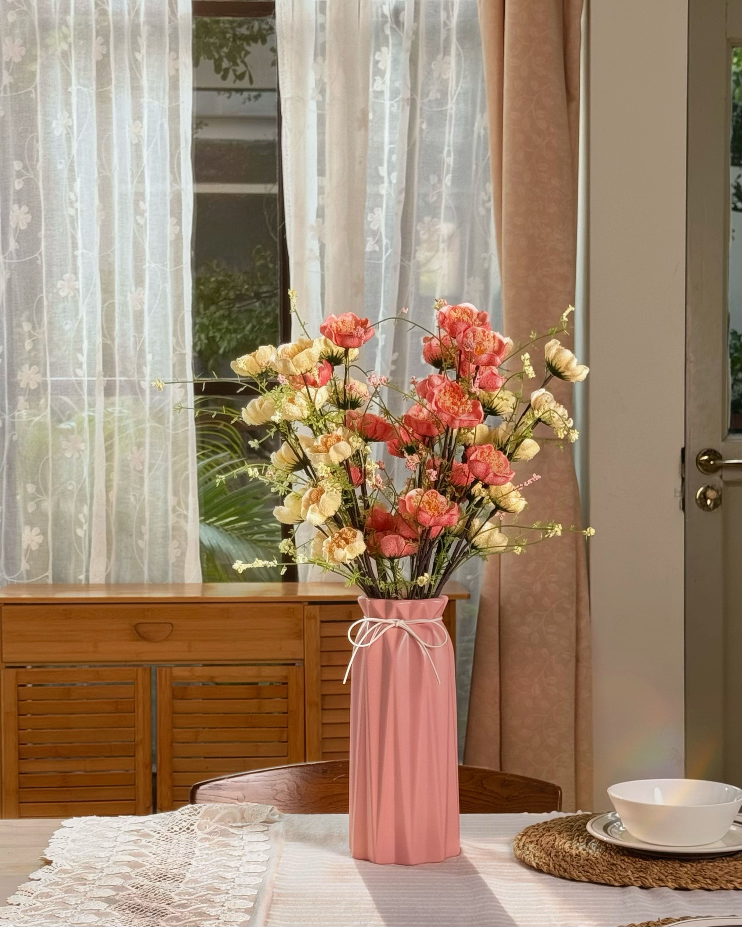 Blush Gown Ceramic Vase