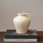 Minimalist Cream-Toned Ceramic Vase