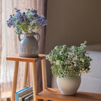 Elegant Blue-Purple Faux Blueberry & Berry Branch Arrangement