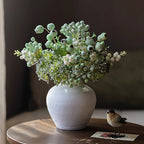 Elegant Green Faux Blueberry & Berry Branch Arrangement