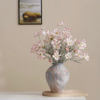 Textured Glazed Ceramic Vase