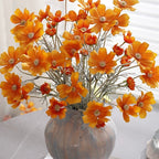 Orange Cosmos Artificial Flower Arrangement
