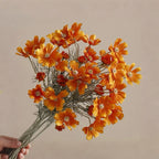 Orange Cosmos Artificial Flower Arrangement