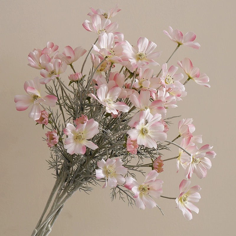 Pink Cosmos Artificial Flower Arrangement