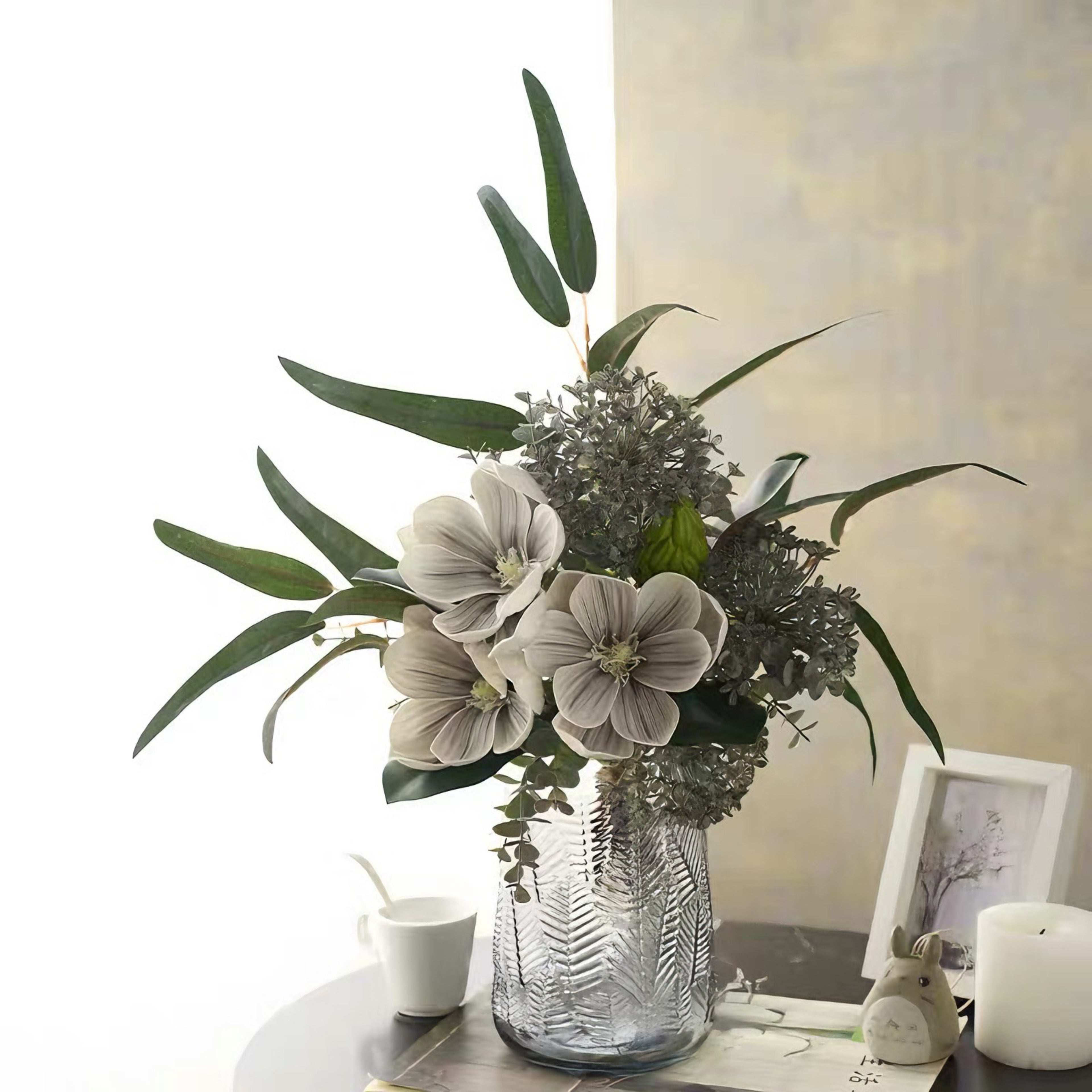 Elegant Magnolia Artificial Floral Arrangement