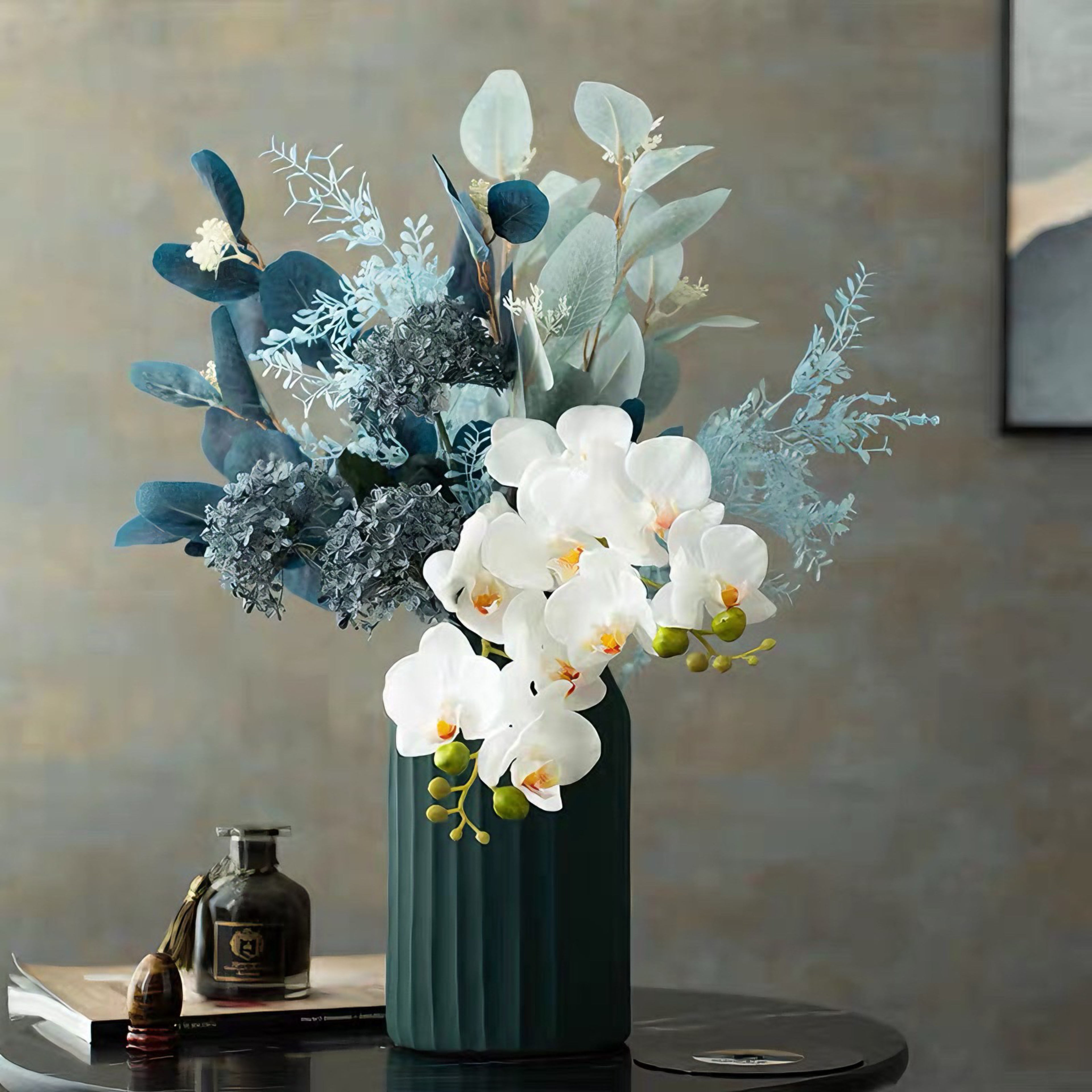 Morandi-Toned Artificial Floral Arrangement