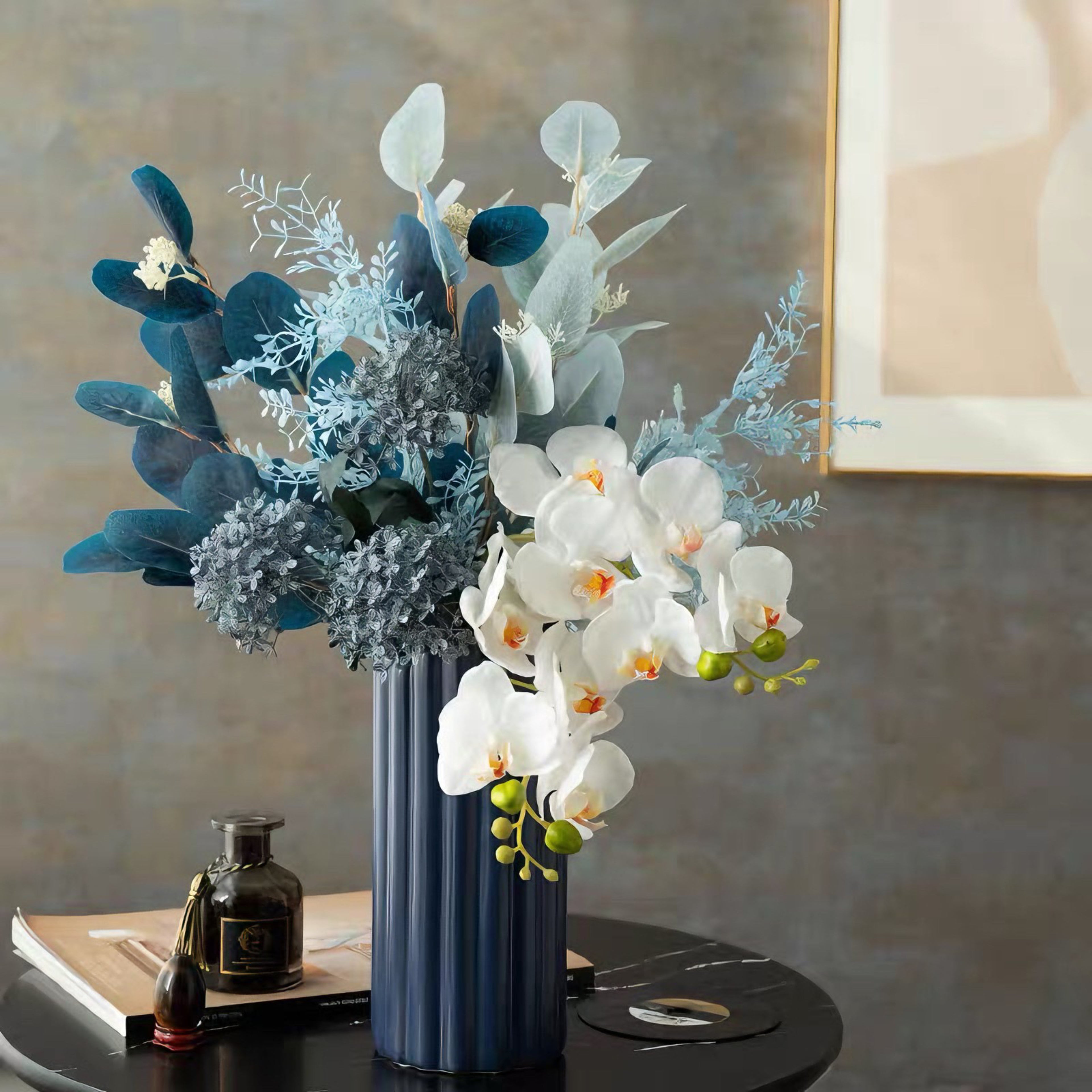 Morandi-Toned Artificial Floral Arrangement
