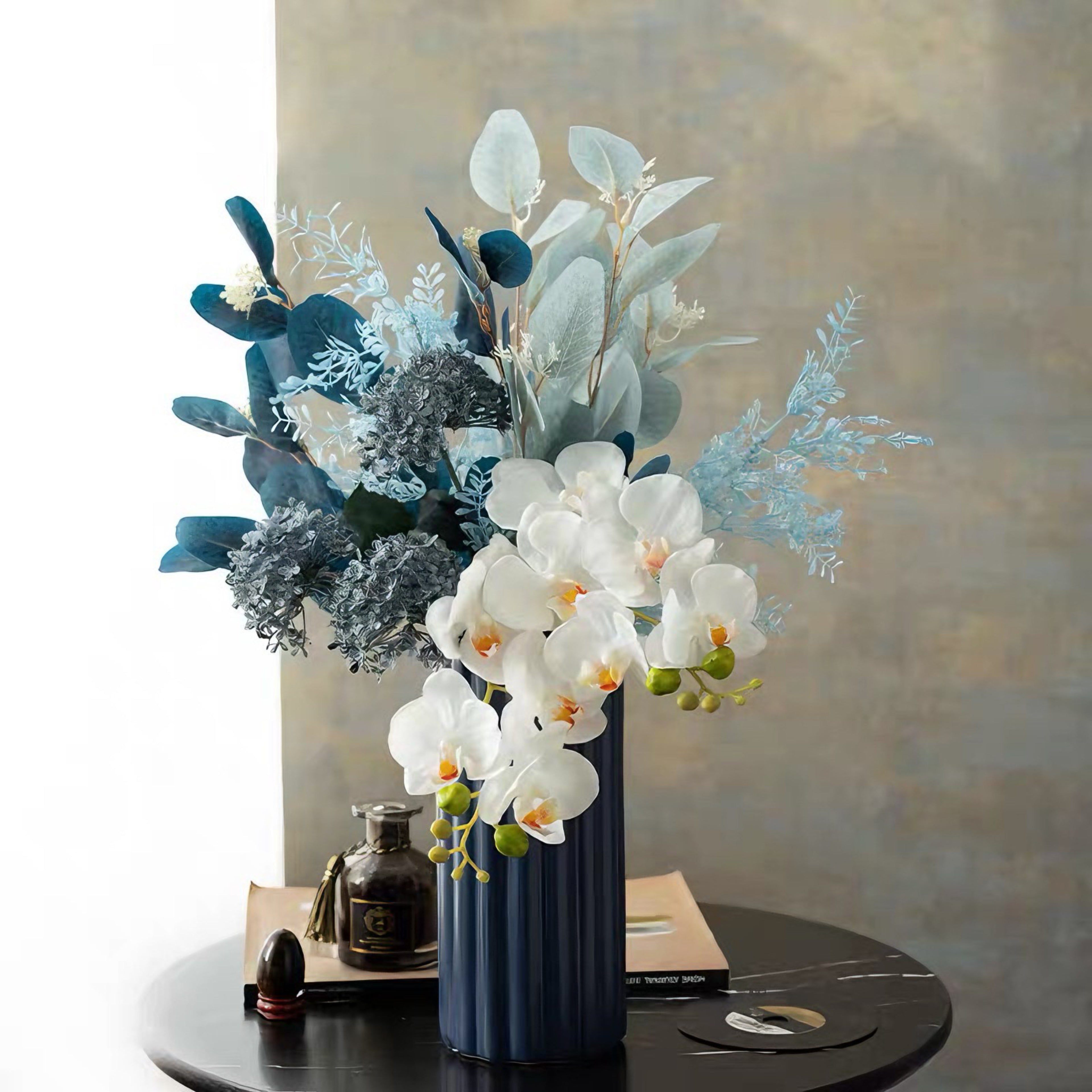 Morandi-Toned Artificial Floral Arrangement