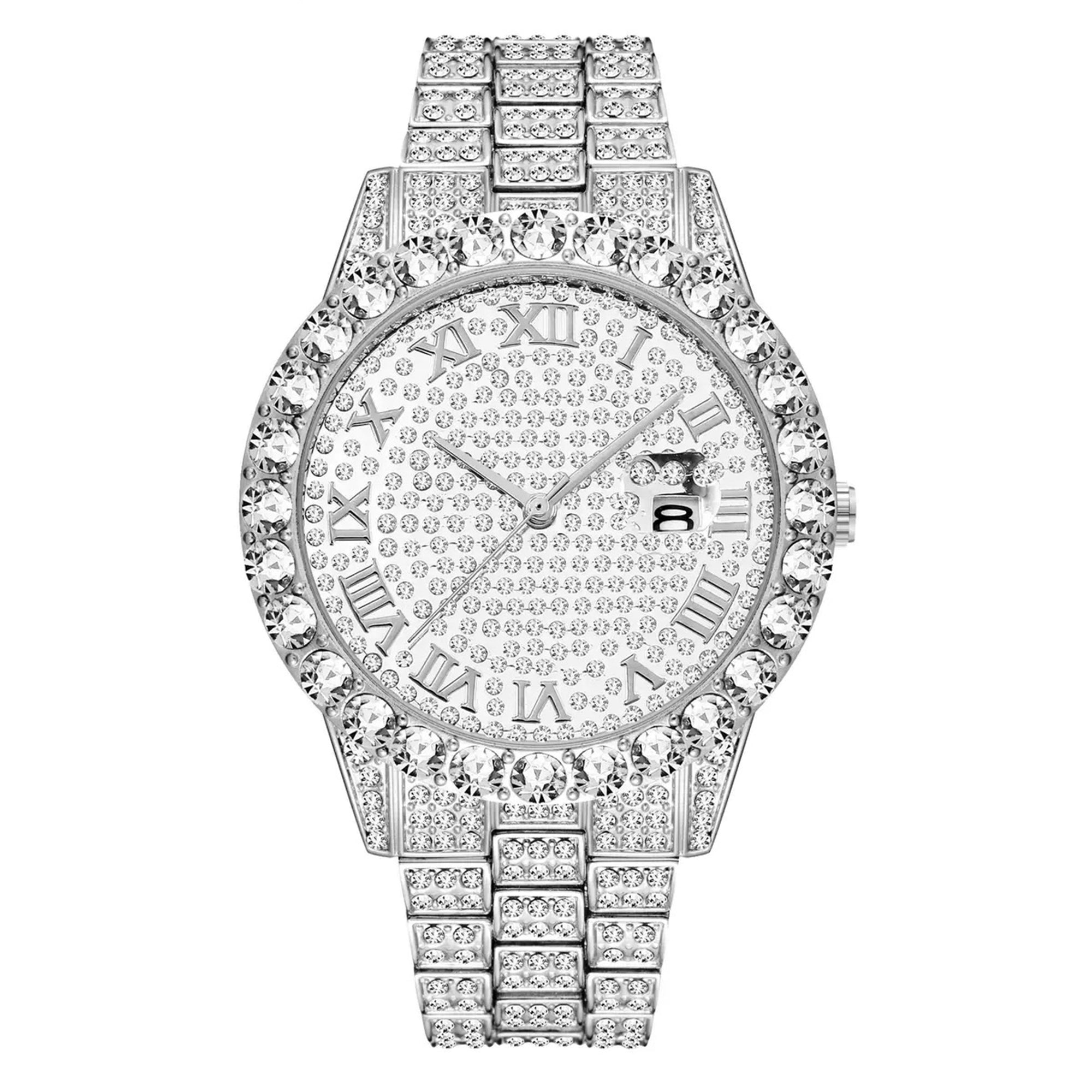 Men's Luxury Diamond Summit Automatic Watch