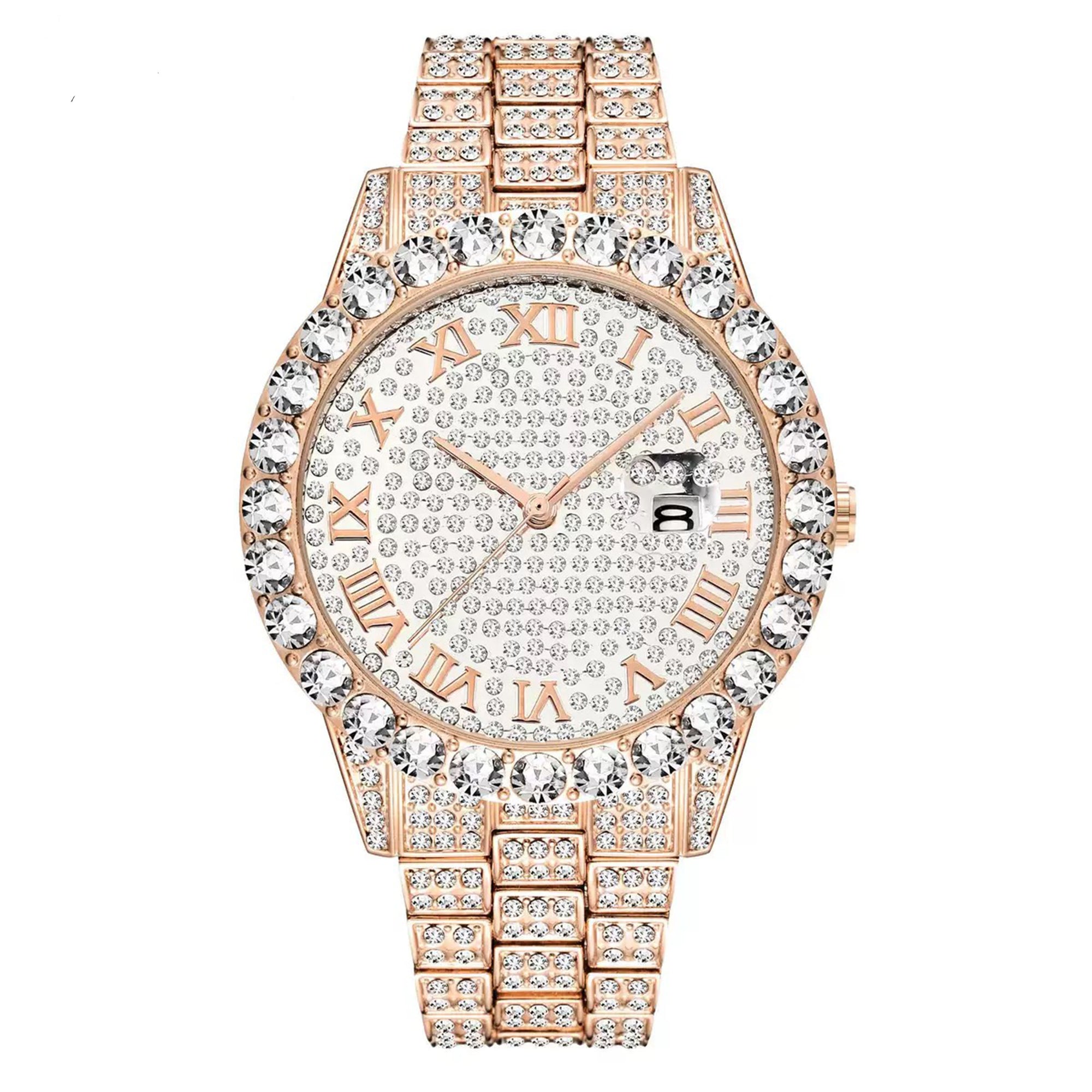Men's Luxury Diamond Summit Automatic Watch