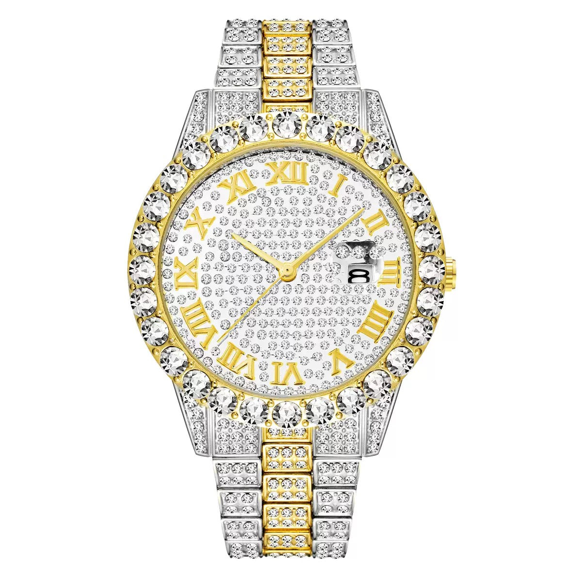 Men's Luxury Diamond Summit Automatic Watch