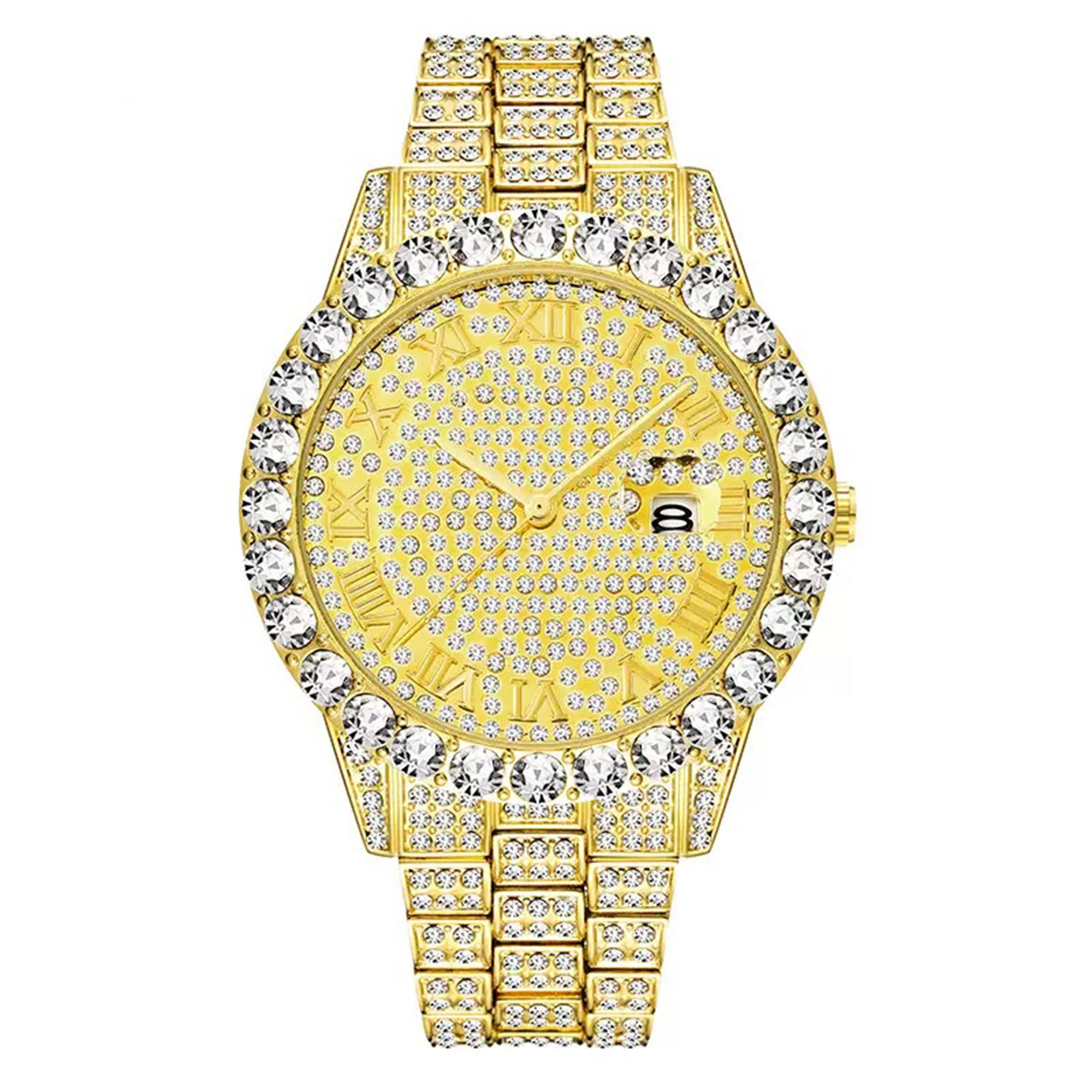 Men's Luxury Diamond Summit Automatic Watch