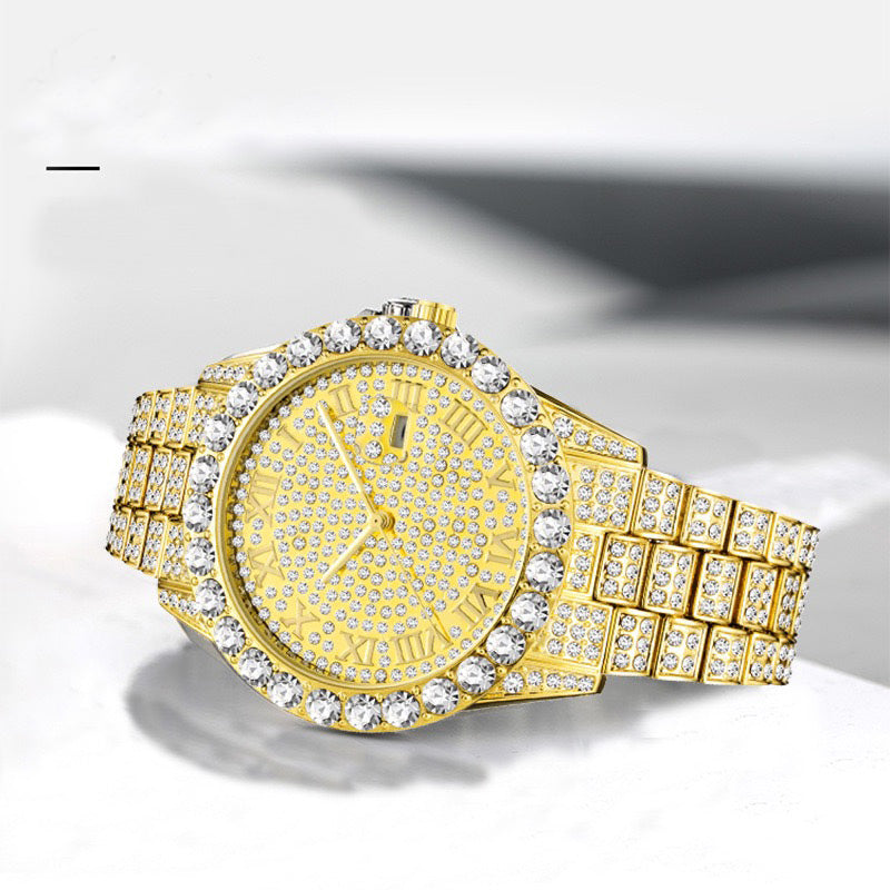 Men's Luxury Diamond Summit Automatic Watch