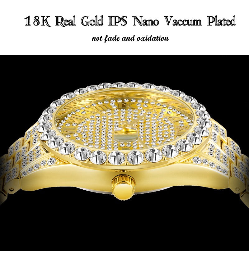 Men's Luxury Diamond Summit Automatic Watch